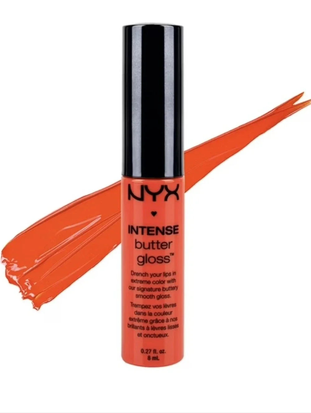 🧚‍♀️ORANGESICLE NYX Cosmetics DISCONTINUED Butter Gloss NWT